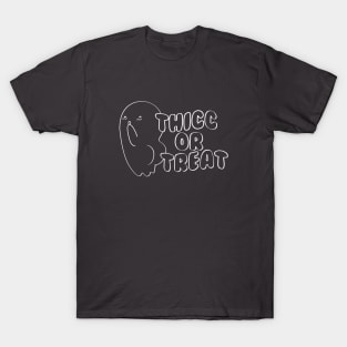 Thicc or Treat Ghost T-Shirt